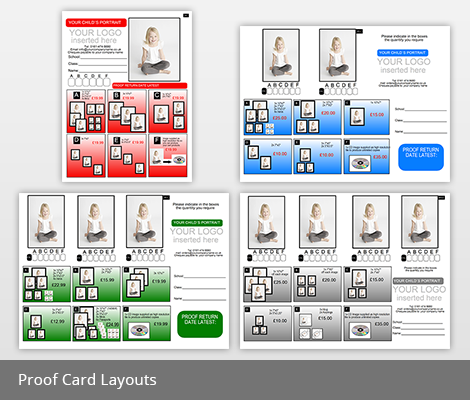 Proof Card Layouts